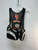 Used STX N/A Lacrosse Shoulder Pads Black/Orange/White SM 11905-S000012399 View 2