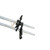 Used KERMA SKI POLES Mens DH Ski Pole Black 110 cm / 44 in 11484-S000284493 View 3