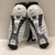 Used Reebok XTK JDP Senior Shin Guards White 12" 11725-S000489039 View 1