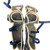 Used Easton CATCHERS SHINGAURD Catchers Leg Guards Navy Blue Junior 11479-S000398977 View 2