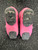 Used Roces 61 Girls DH Ski Boot Pink 255 MP - M07.5 - W08.5 11849-S000029737 View 4