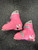 Used Roces 61 Girls DH Ski Boot Pink 255 MP - M07.5 - W08.5 11849-S000029737 View 3