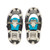 Used L.L. Bean Snowshoes Boys Teal 16" 11816-S000272125 View 2