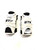 Used STX CELL III Lacrosse Arm Pads/Guards White MD 11860-C000294534 View 1
