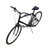 Used PRIORITY Cruiser Bike Mens Black 58-61cm - 23-24" - XXL Frame 11760-S000079177 View 2