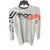Used Thor Youth Motocross Top Grey XL 11218-S000406932 View 2