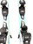 Used Blizzard PEARL Girls DH Ski/Binding Teal 100 cm 11860-S000294672 View 5