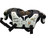 Used Riddell WARRIOR WRII FB Shoulder Pads White MD 11347-S000251654 View 2