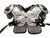 Used Schutt Y FLEX FB Shoulder Pads Grey XS 11812-S000158396 View 2