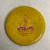 Used Gateway SSS WIZARD Disc Golf Putter Yellow 11762-S000066593 View 1