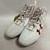 Used Under Armour Nitro Select 3091995-106 Adult FB Cleats White And Red Senior 12.5 11855-S000188389 View 1