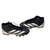 Used Adidas Adult FB Cleats Black And White Senior 7.5 11760-S000079408 View 1