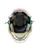 Used Riddell SPEED FLEX YTH FB Helmet Green MD 11706-S000358929 View 5