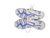 Used Nike ALPHA FB CLEATS Adult FB Cleats White Senior 8.5 11708-S000181417 View 4