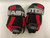 Used Easton ULTRALITE Junior Gloves Black And Red 12 1/2" 11855-S000188515 View 1