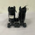 Used COLA-ROLLER Junior Roller Quad Skates Black Adjustable 11307-S000258115 View 1