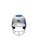 Used Easton 2 TONE HELMET Batting Helmet w/Mask White And Carolina Blue Fits all 11347-S000251975 View 1