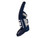 Used Bauer GSX Goalie Leg Pads Junior Navy Blue 30+1” 11742-S000497420 View 3