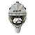 Used CCM AXIS 1.5 Senior Goalie Helmet/Mask White One Size 11820-S000044136 View 1