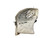 Used CCM E 4.9 Senior Goalie Catcher White 11768-S000225821 View 5