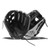 New A700 Fastpitch Glove Blk/Wht 12" RHT 11855-HBX10146612 View 1