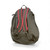 Used Easton Baseball/Softball Backpack Grey/Black, back view View 2