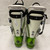 Used Lange RX 130 Mens DH Ski Boot Green And White 285 MP - M10.5 - W11.5 11855-S000189015 View 6