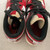 Used Nike Jordan 1 Low HF6885-106 Jr FB Cleats White/Black/Red Junior 04.5 11855-S000189159 View 3