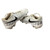 Used Nike Jr FB Cleats White Junior 03.5 11760-S000080191 View 2