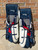 Used Reebok XT PREMIER MACKENZIE BLACKWOOD Goalie Leg Pads Senior Navy Blue And Yellow 36" 11891-S000305479 View 2