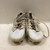 Used Warrior LAX Cleats Mens White And Optic Yellow Senior 9.5 11725-S000490225 View 1