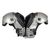 Used Rawlings MAG 16-17'' Football Shoulder Pads Grey XL 11218-S000408296 View 1