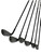 Used Taylormade Rocketbladez MAX Mens Golf Iron Set RH 5I-9I + AW w/ Matrix Ozik Program 55 R-Flex Shafts +1/2" 11731-S000145568 View 4