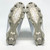 Used Under Armour LOCKED DOWN Adult FB Cleats Grey And White Senior 11.5 11805-S000065883 View 6