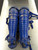 Used MLB LG21 CATCHER SHIN Catchers Leg Guards Royal Blue Adult 11907-S000013424 View 1