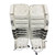 Used Brians H SERIES Hockey Goalie Leg Pads White 31" +1 11506-S000287410 View 1