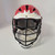 Used Cascade Lacrosse Helmet Red And White M/L 11147-S000607307 View 3