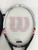 Used Wilson STRING LITE GRAPHITE 4 1/2 RACQUET Adult Tennis Racquet Black 4 1/2" 11752-S000068728 View 2