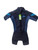 Used Quiksilver SYNCRO 2.2 Junior Spring Suit / Wetsuit Navy Blue JR 14 B 5'1" - 5'4" / 100-110lb 11731-S000146019 View 2