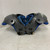 Used PRO DOWN HAWK FB Shoulder Pads Royal Blue 2X 11762-S000067995 View 1