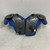 Used PRO DOWN HAWK FB Shoulder Pads Royal Blue 2X 11762-S000067995 View 2