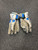Used Maverik MAX Lacrosse Gloves Mens Royal Blue 14" 11726-S000285649 View 2