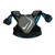 Used Nike VAPOR LT Lacrosse Shoulder Pads Grey SM 11749-S000188492 View 1