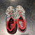 Used Asics VB Shoes Adult Pink And White Senior 9.5 11796-S000011408 View 1