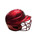 Used Rawlings BATTING HELMET Batting Helmet w/Mask Red One Size 10743-C000467286 View 4