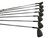Used Cleveland CG7 BLACK PEARL Mens Golf Iron Set RH 4I-PW w/ R-Flex Shafts - Standard 11731-S000146730 View 5