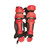 Schutt Catchers Leg Guards Red Intermed View 1