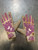 Used Under Armour BB/SB Batting Gloves Purple MD 11868-S000065207 View 1