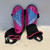 Used Umbro Soccer Shin Guards Youth Pink LG 11878-S000022912 View 1