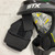 Used STX STALLION 200+ Lacrosse Shoulder Pads Black And Optic Yellow SM 11855-S000190379 View 2